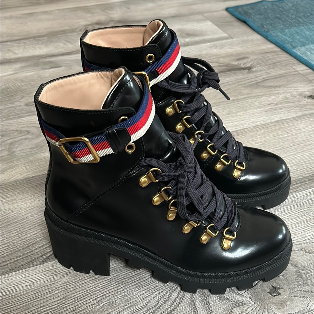 Gucci Black Ankle Boots. Size 37